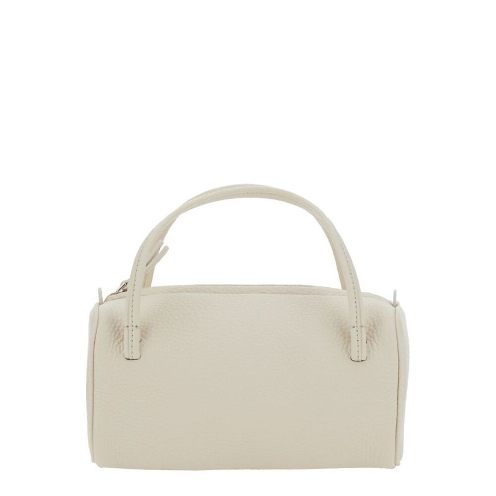 Nothing Written Women Handbag 'Loaf Bread' With White Leather Details For Women